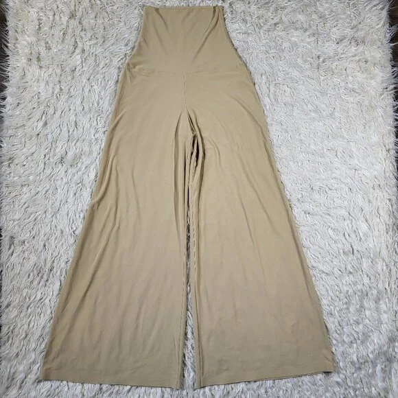 Norma Kamali High Waist Elephant Pants Blonde - Size M/34 - Picture 2 of 14